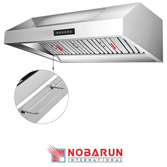 Commercial Stainless Steel Kitchen Exhaust Hood